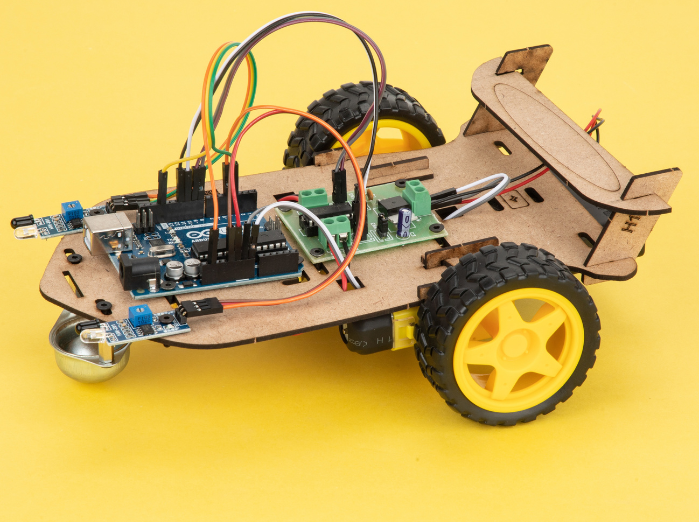 Smart robot using image processing_Line tracking robot
